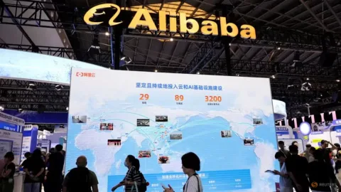 Alibaba Raup US$10,2 Miliar via Rights Issue, Saham Terjun Bebas di Hong Kong