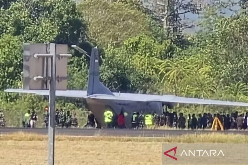 Pesawat Cassa TNI Tergelincir di Bandara Hasanuddin, Hari Kedua Insiden Serupa Terjadi