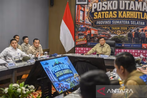 Prabowo Turun Langsung ke Titik Api: Strategi Baru Penanganan Karhutla Berbasis Respons Cepat