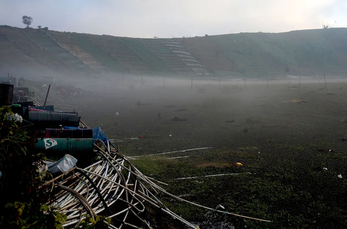 Telaga Merdada Mengering, Petani Dieng Terjepit El Nino dan Biaya Irigasi yang Membengkak