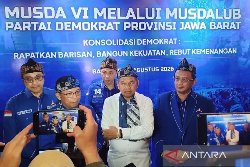 Dedi Mulyadi Ajak Parpol Kawal Pembangunan Jabar, Demokrat Jabar Gelar Musda Percepatan