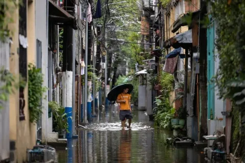 Banjir dan Longsor Filipina Tewaskan 32 Orang, Ribuan Warga Mengungsi
