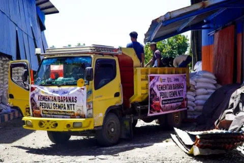 Distribusi Bantuan Gempa NTT Tembus 98,39 Persen, 1.954 Ton Logistik Tersalurkan