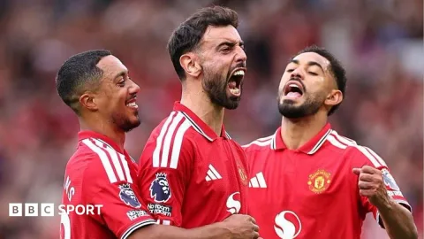 Hat-trick Fernandes Bawa Manchester United Kalahkan Ipswich 5-2: Kapten Setan Merah Tampil Sempurna