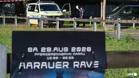 Tragedi Rave di Swiss: Satu Tewas, Lima Luka, Pelaku Masih Buron