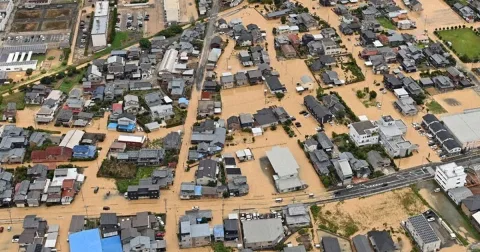 Banjir Fukui Hancurkan Ribuan Meter Persegi Lahan Pertanian, Petani Jepang Cemas Gagal Panen
