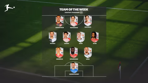 Bundesliga Fantasy Pekan Perdana: Suzuki dan Ebnoutalib Cetak Hat-trick, Olise Langsung Moncer