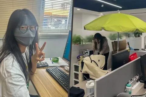 Fenomena 'Office Ageing' di China: Karyawan Bawa Payung ke Kantor demi Kulit Awet Muda