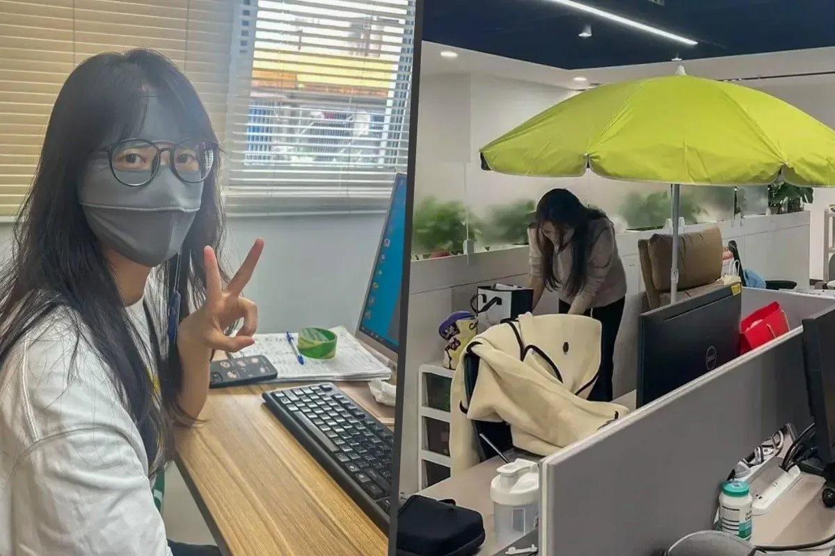 Fenomena 'Office Ageing' di China: Karyawan Bawa Payung ke Kantor demi Kulit Awet Muda