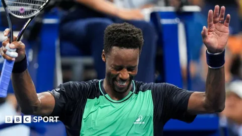 Gaël Monfils Ukir Sejarah di US Open: Menang di Hari Ulang Tahun ke-40