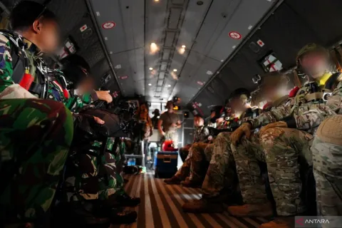 Terjun Bebas Bareng US Army, Kopassus Uji Sabotase di Super Garuda Shield 2026