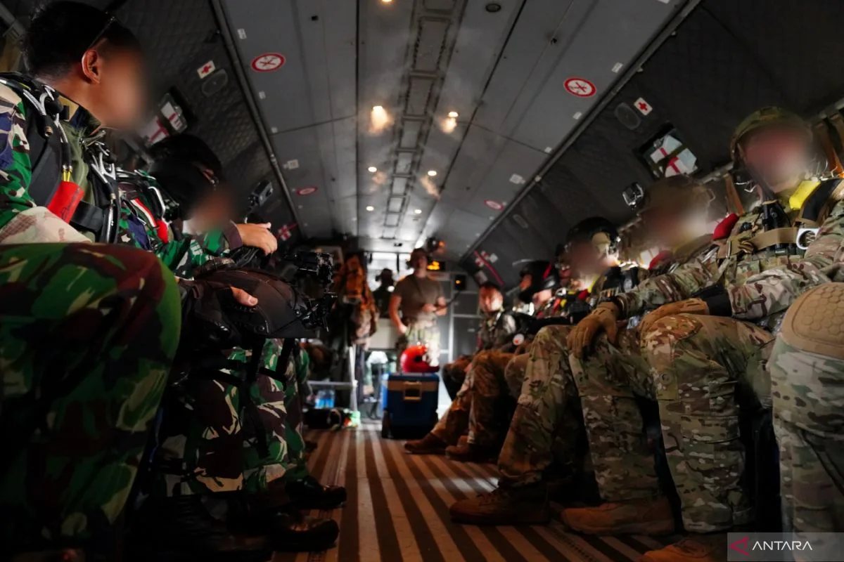 Terjun Bebas Bareng US Army, Kopassus Uji Sabotase di Super Garuda Shield 2026