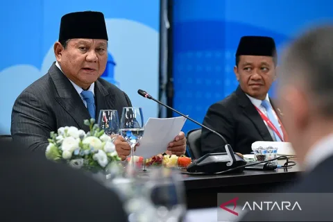 Prabowo di EEF ke-11: Indonesia Ingin Jadi Jembatan Kerja Sama Kawasan Asia Pasifik