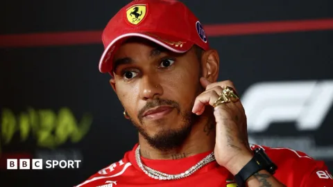 Hamilton: Upgrade Mesin Ferrari di Monza Hanya Langkah Kecil Menuju Kemenangan