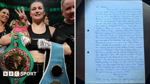 Surat untuk Idola di 1996, Kini Katie Taylor Pamit di Depan 80 Ribu Penonton