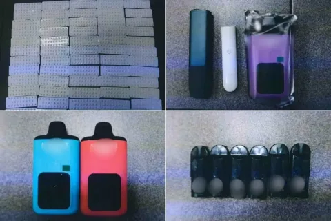 Pedagang Vape Etomidate di Singapura Dihukum 2 Tahun Penjara dan Dua Kali Rotan