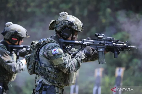 Empat Korps Marinir Uji Akurasi Tembak di Lampung, Sinyal Penguatan Aliansi Indo-Pasifik