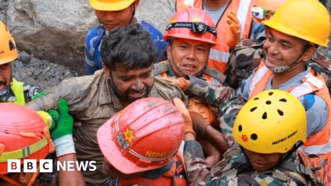 Banjir Bandang Himalaya: Tim Penyelamat Nepal Berlomba Lawan Waktu di Terowongan PLTA