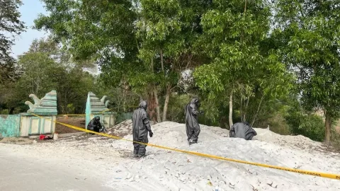 Polda Banten Periksa Limbah Diduga Radioaktif di Cikande: Radiasi Masih Aman, Sampel Diteliti