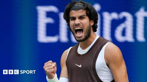 Alcaraz Makin Perkasa di US Open: Jalan Menuju Gelar Kedua Kian Terbuka