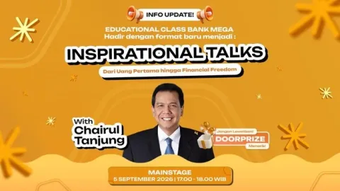 Chairul Tanjung Bagi Resep Sukses di Lampung Financial Festival: Dari Singkong Menjadi Konglomerat