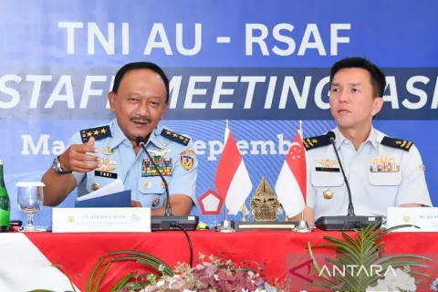 TNI AU dan RSAF Gelar Pertemuan Tahunan ke-20 di Manado, Perkuat Kerja Sama Militer Bilateral