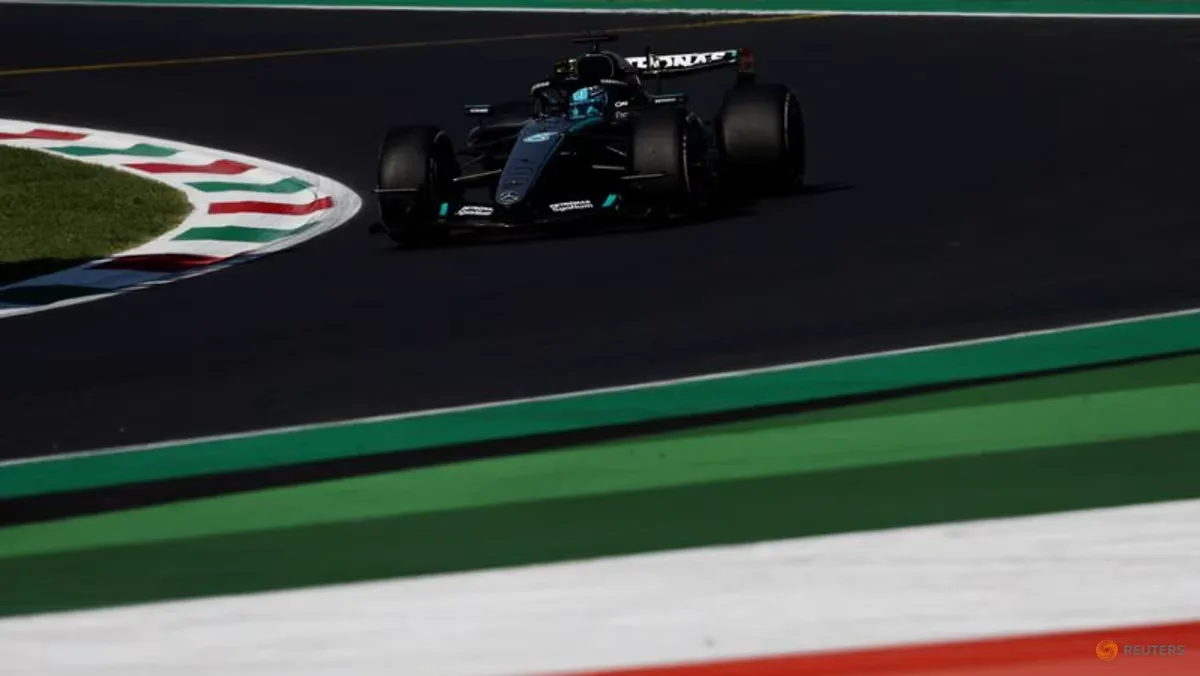 Russell Kunci Pole Position di Monza, Hamilton dan Verstappen Bersitegang