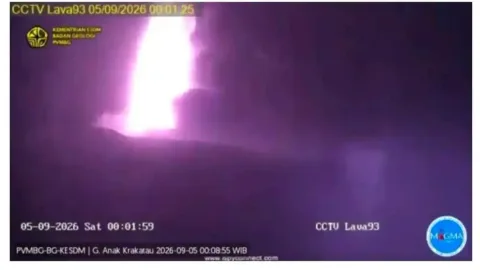 Erupsi Menerus Anak Krakatau Berlangsung Lebih dari Lima Jam: Status Siaga dan Ancaman Lava Pijar