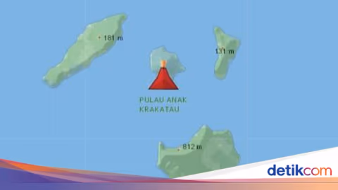 Anak Krakatau Kembali Bergolak: Erupsi 30 Detik, Abu Vulkanik Menyebar hingga Jakarta