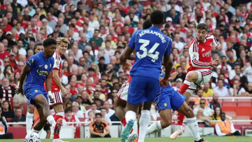 Arsenal Lolos Ujian Berat, Taklukkan Chelsea 2-1 dan Kunci Puncak Klasemen