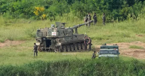 Kim Jong Un Resmikan Kapal Perusak Kedua, AS-Sekutu Gelar Latihan Militer: Ketegangan Semenanjung Korea Meningkat