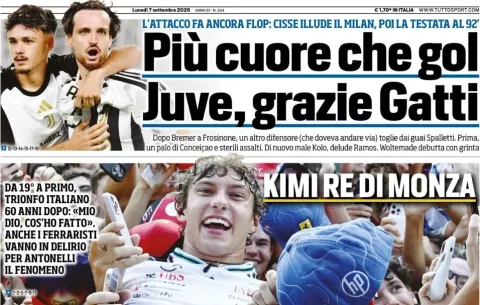 Drama Menit Akhir: Gatti Selamatkan Juventus, Tekanan Spalletti Mereda