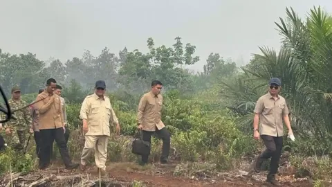 Prabowo Murka: Lahan Bekas Karhutla Langsung Jadi Perkebunan, Perintahkan Kapolri Usut Tuntas