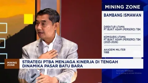 Laba PTBA Melonjak 215% di Tengah Tekanan Biaya, Strategi Efisiensi Jadi Kunci