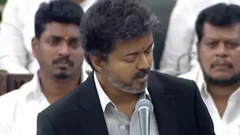 Sidang DPRD Tamil Nadu Memanas: Vijay Janji Tindak Tegas Pelaku Kejahatan Tanpa Pandang Partai