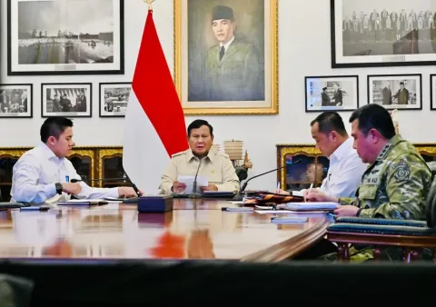 Prabowo Instruksikan Kenaikan Anggaran Mitigasi Bencana di Tengah Tiga Bencana Nasional