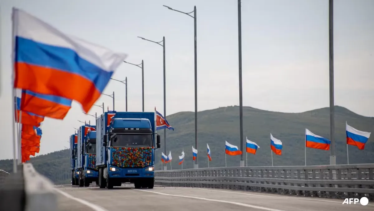 Rusia-Korea Utara Resmikan Jembatan Darat Pertama, Tanda Aliansi Kian Erat di Tengah Perang Ukraina