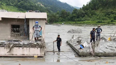 Nepal Berkabung Nasional: 1.399 Tewas, 5.500 Hilang Akibat Bencana Gletser, Pencarian Terus Berlanjut