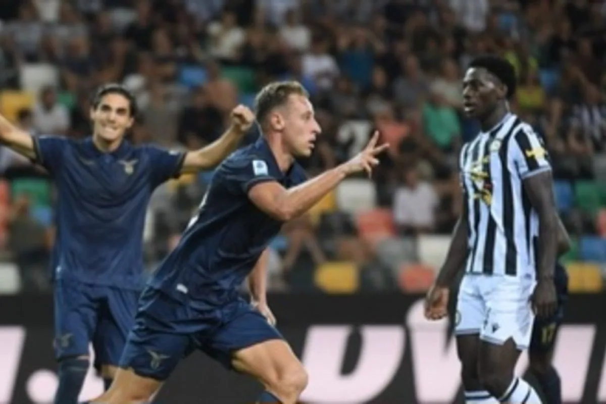 Lazio Comeback Dramatis di Kandang Udinese, Kunci Posisi Tiga Klasemen Serie A