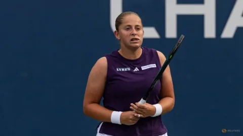Ostapenko Kembali Memicu Kontroversi di US Open: Protes Sikap Pelatih Lawan