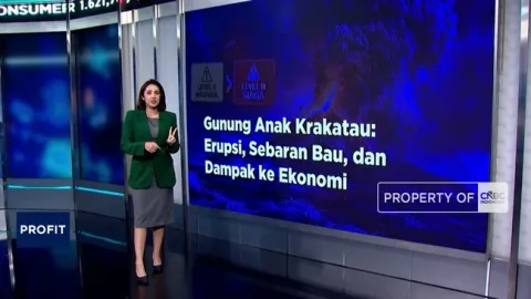 Gunung Anak Krakatau Kembali Erupsi: Status Siaga dan Ancaman Ganda bagi Ekonomi Selat Sunda