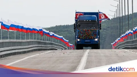 Rusia dan Korut Resmikan Jembatan Jalan Pertama, Simbol Eratnya Aliansi di Tengah Sanksi Global