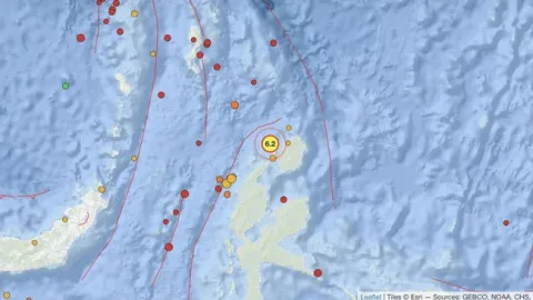Gempa M 6,2 Guncang Maluku Utara, BMKG: Tidak Berpotensi Tsunami