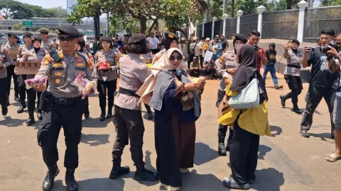 Polisi Kerahkan 448 Personel, Kawal Aksi Petani dengan Pendekatan Humanis