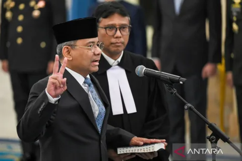 Suahasil Nazara Dilantik sebagai Menkeu, Gibran: Figur Tepat untuk APBN Lebih Sehat