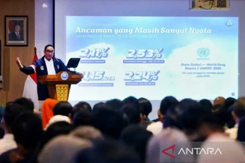 BNN Peringatkan Narkotika Cair Bersembunyi di Vape: 1.716 dari 1.745 Sampel Mengandung Zat Baru