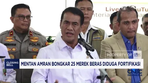 25 Merek Beras Diduga Tak Penuhi Standar Fortifikasi, Mentan Buka-bukaan