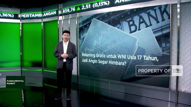 Rekening Gratis untuk Warga 17 Tahun ke Atas: Rp11 Triliun Disiapkan, Saldo Awal Rp50.000
