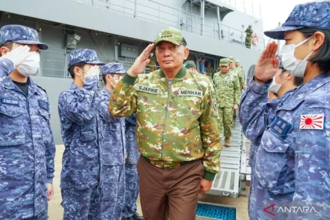 Jepang Kirim Tiga Chinook ke Kalimantan, Sjafrie Sebut Bukti Diplomasi Pertahanan Berjalan