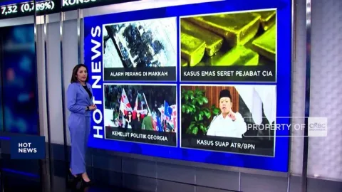 Arab Saudi Umumkan Peringatan Keamanan di Makkah dan Jeddah, KPK Tetapkan 8 Tersangka Suap ATR/BPN